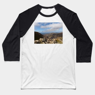 The Lurcher`s Crag, Scotland Baseball T-Shirt